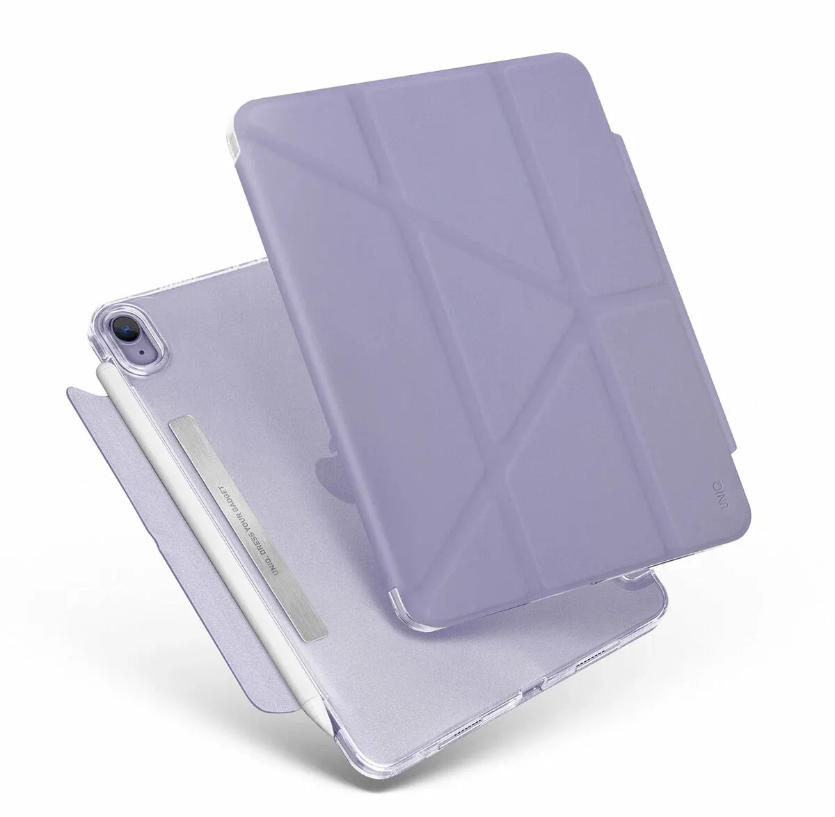 Чехол Uniq Camden iPad Mini 6/7 2024, фиолетовый