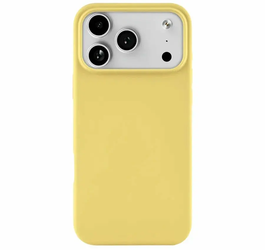 Чехол защитный uBear Touch Mag Case, iPhone 17 Pro Max, MagSafe, желтый