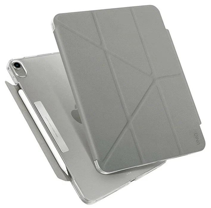 Чехол Uniq Camden Anti-microbial для iPad Air 13 2024, серый